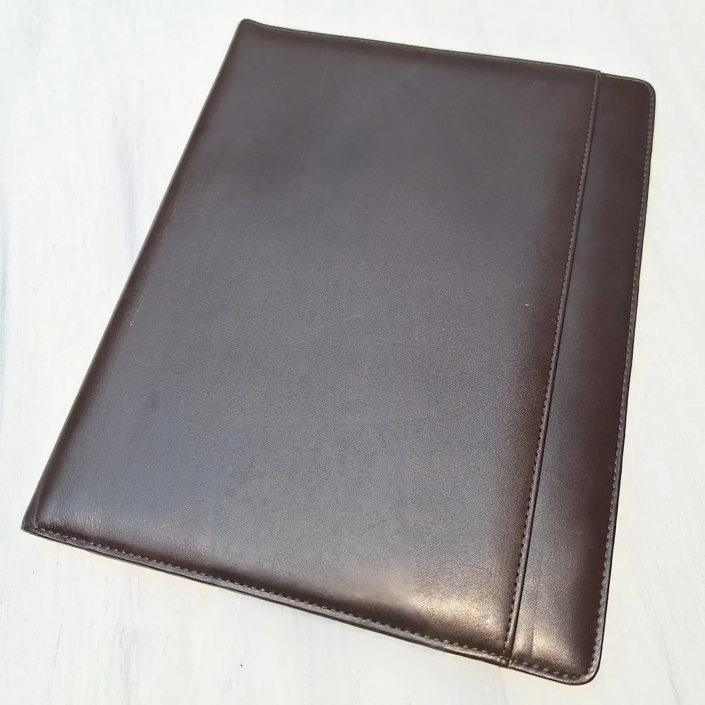 Genuine Leather Day Planner Journal Notebook Holder Folder Portfolio Daytimer